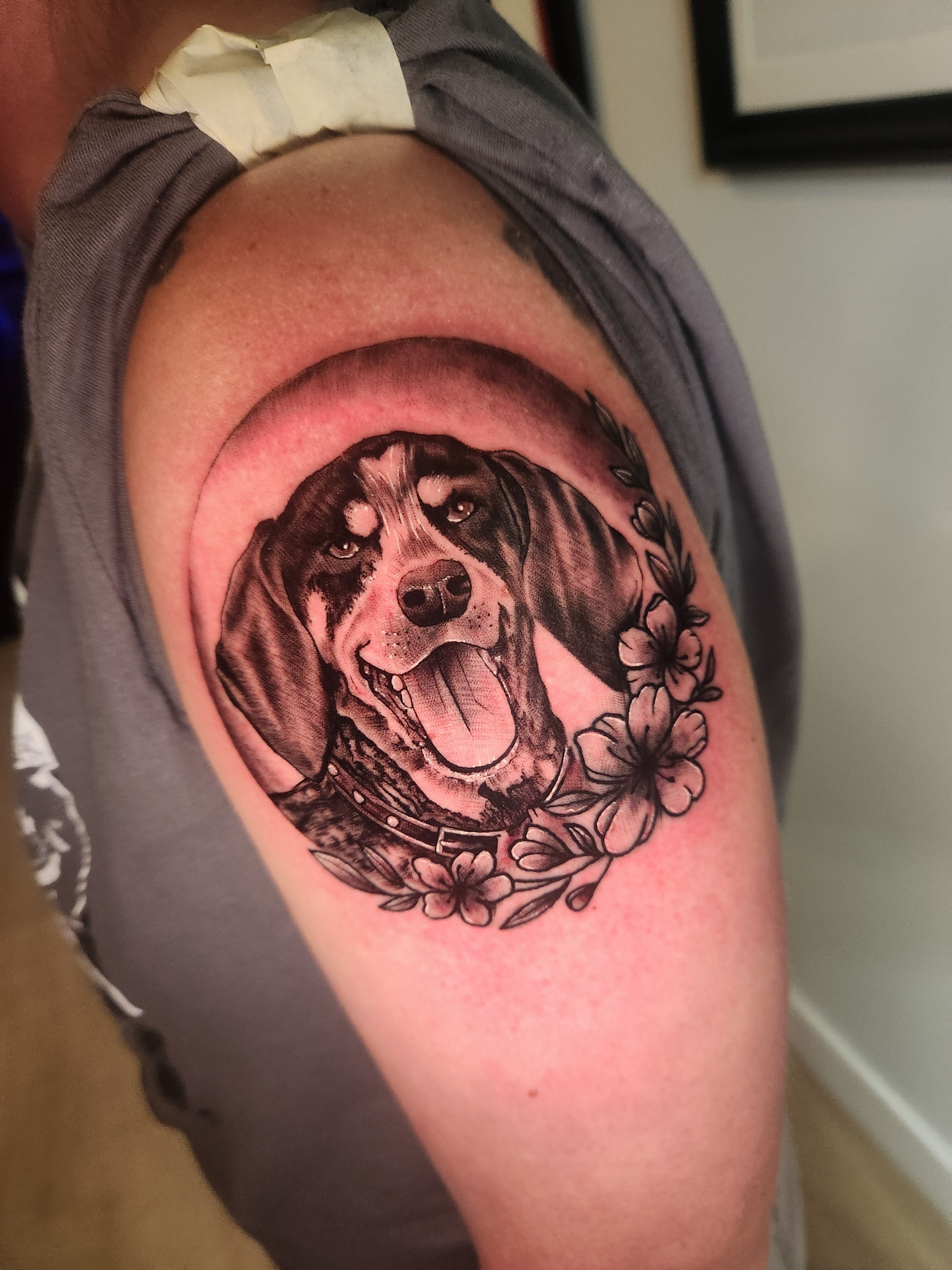 Black and grey realism tattoo 6